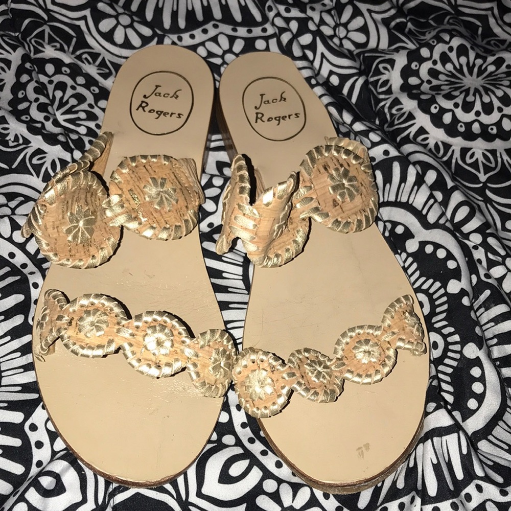 Jack Rogers cork Lauren sandals
